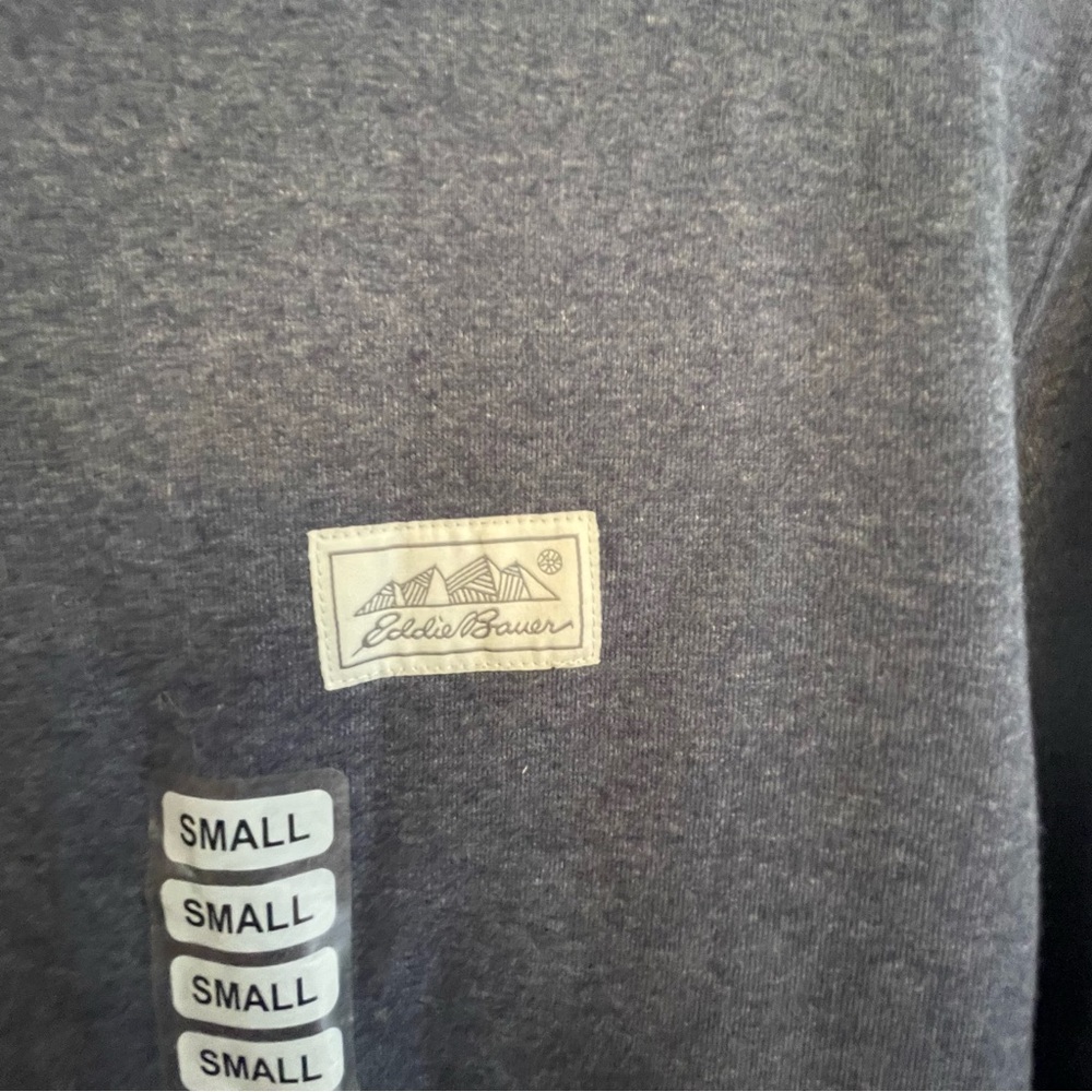 Eddie Bauer Men's blue Sweatshirt - Picture 3 of 7